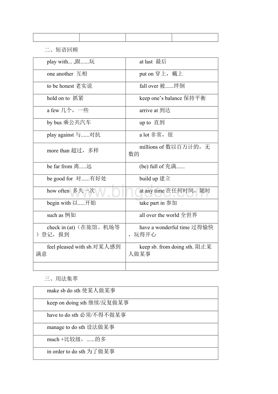 九年级下册Unit 5 Sport教案Word格式.docx_第3页