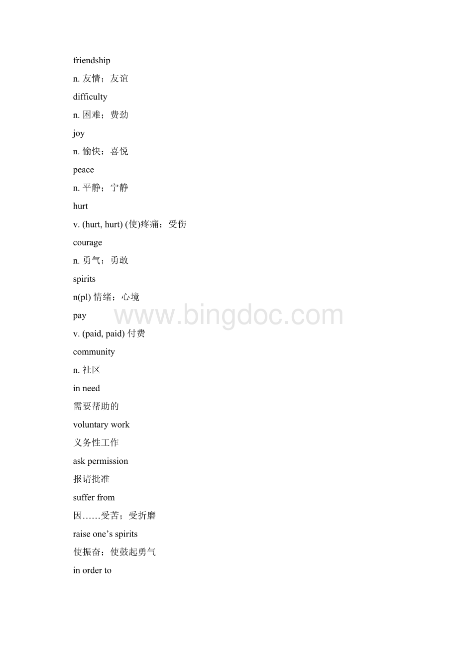 完整版八年级下词汇表上海教育出版社.docx_第2页