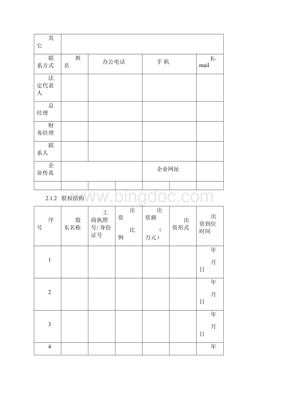 标准商业计划书模版.docx_第3页