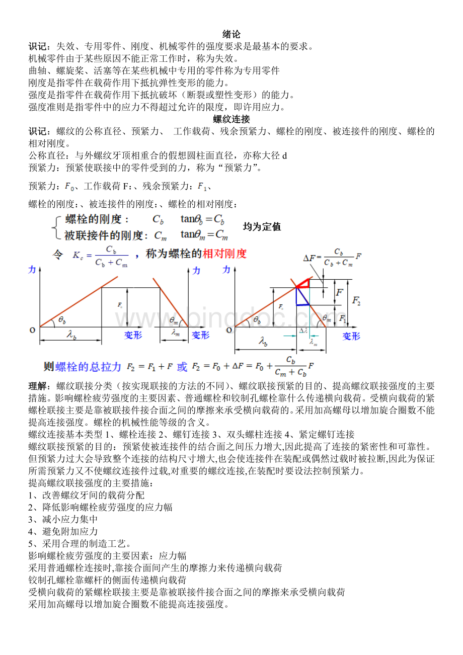 《机械设计》复习总结Word文件下载.doc