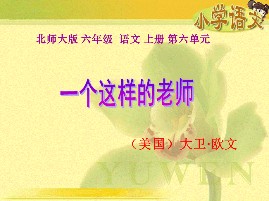 《一个这样的老师》PPT课件PPT文档格式.ppt