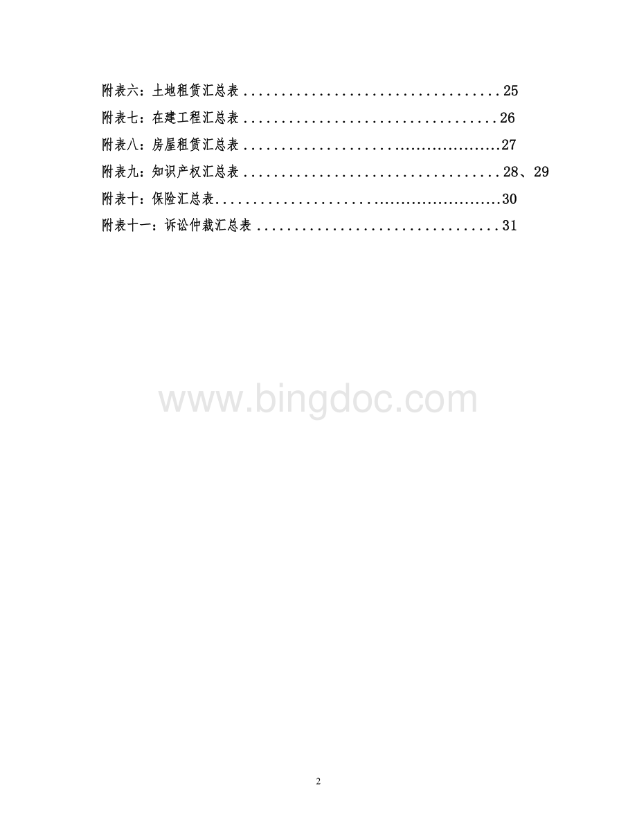 初步法律尽职调查文件清单目录.doc_第2页