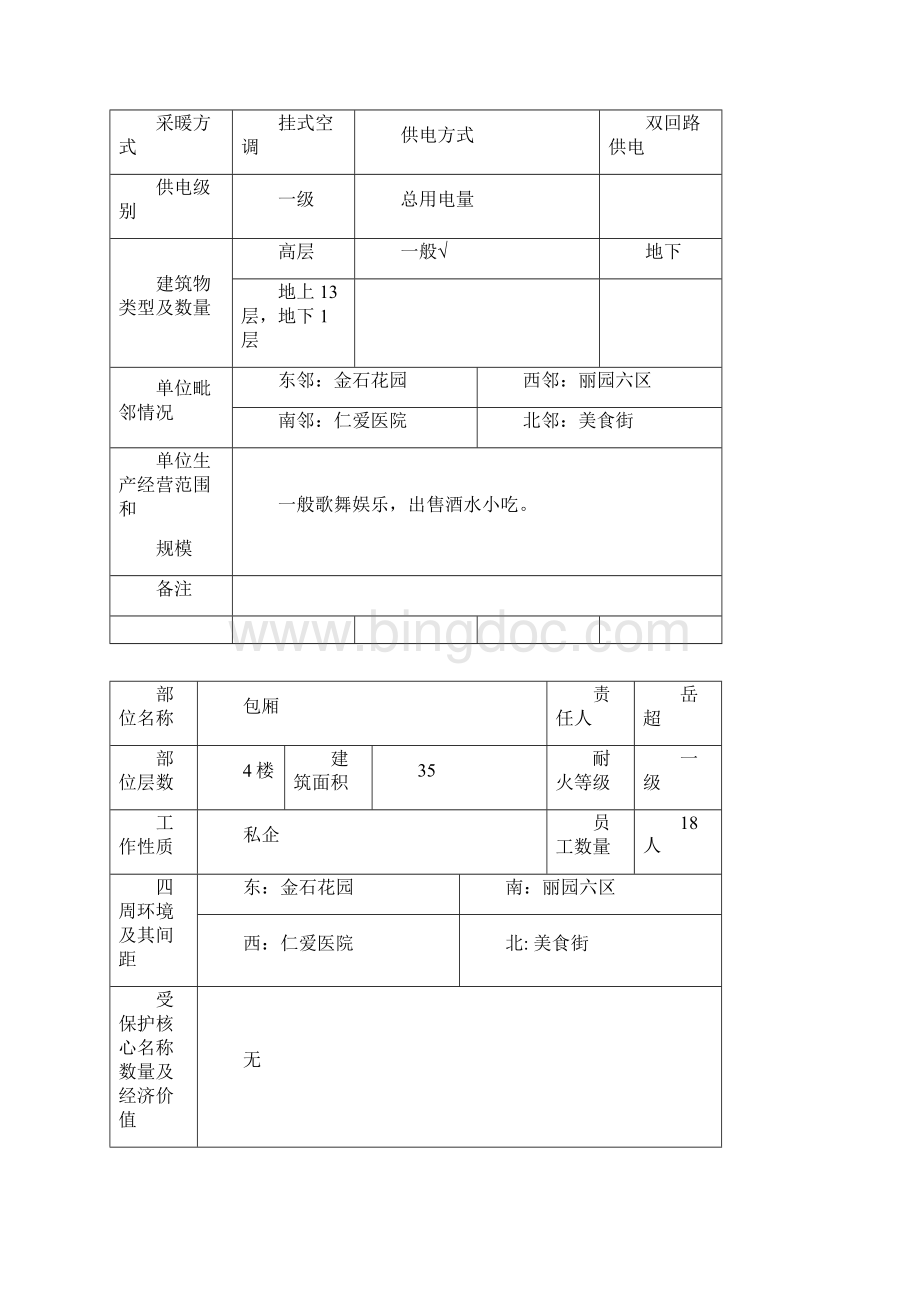 消防重点单位基本情况Word文档下载推荐.docx_第2页