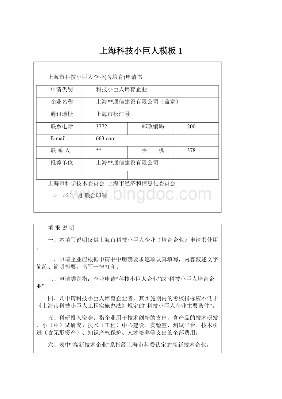 上海科技小巨人模板1.docx