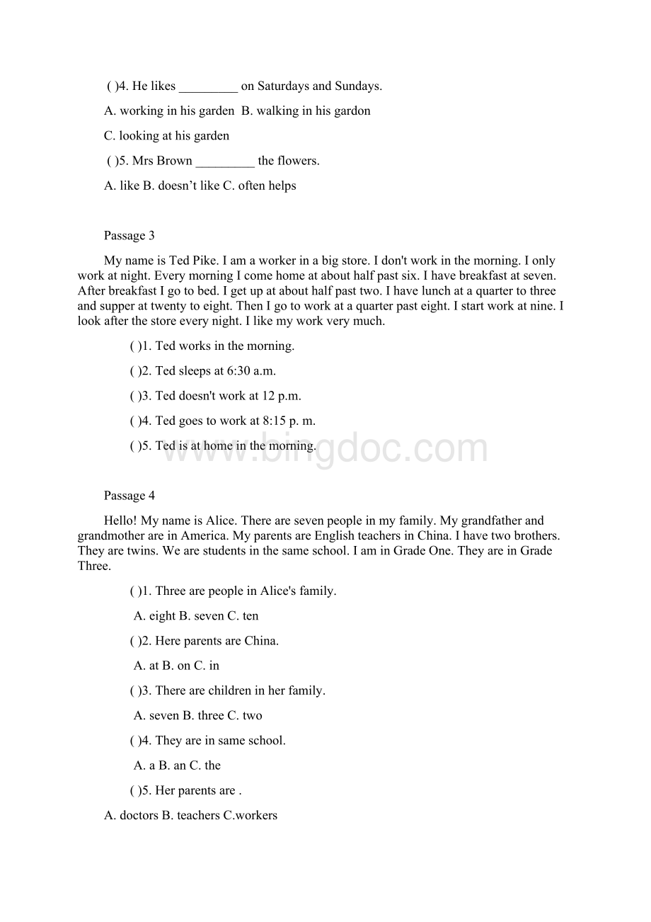 五年级阅读理解文档格式.docx_第2页