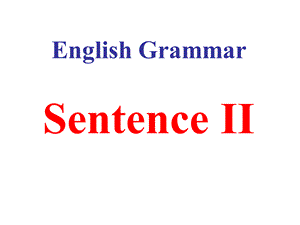 高考英语句子种类和类型.ppt