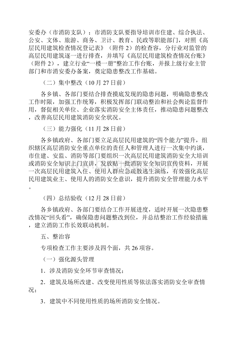 高层民用建筑消防安全专项整治工作方案.docx_第2页