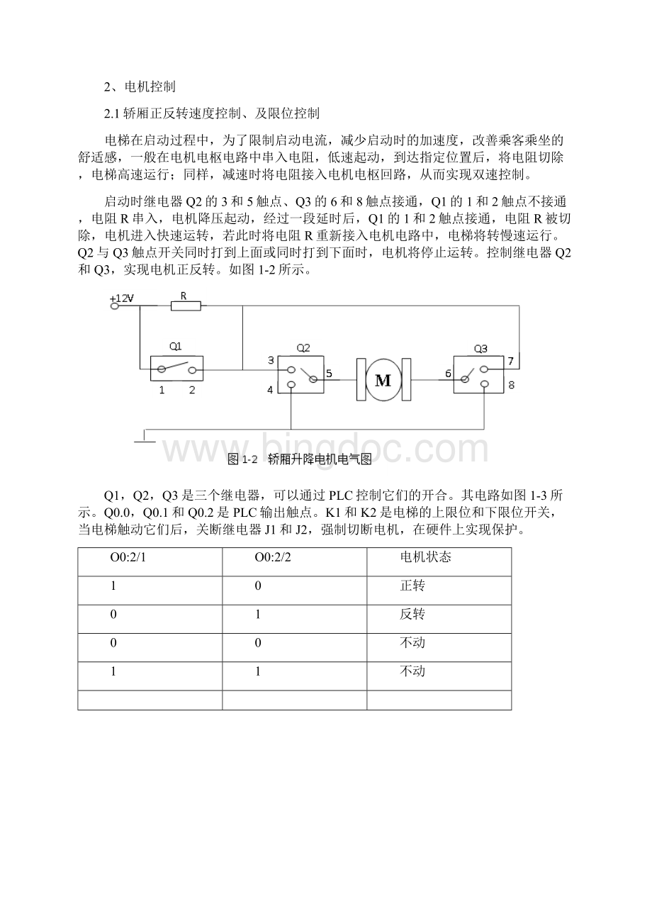 LC课程设计报告十层电梯.docx_第2页