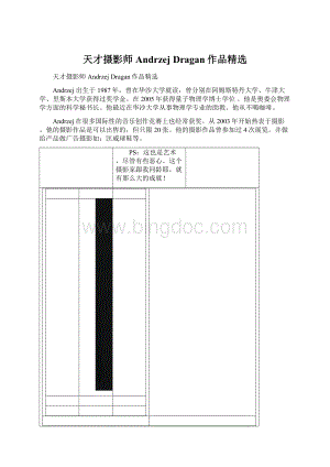 天才摄影师Andrzej Dragan作品精选Word文件下载.docx