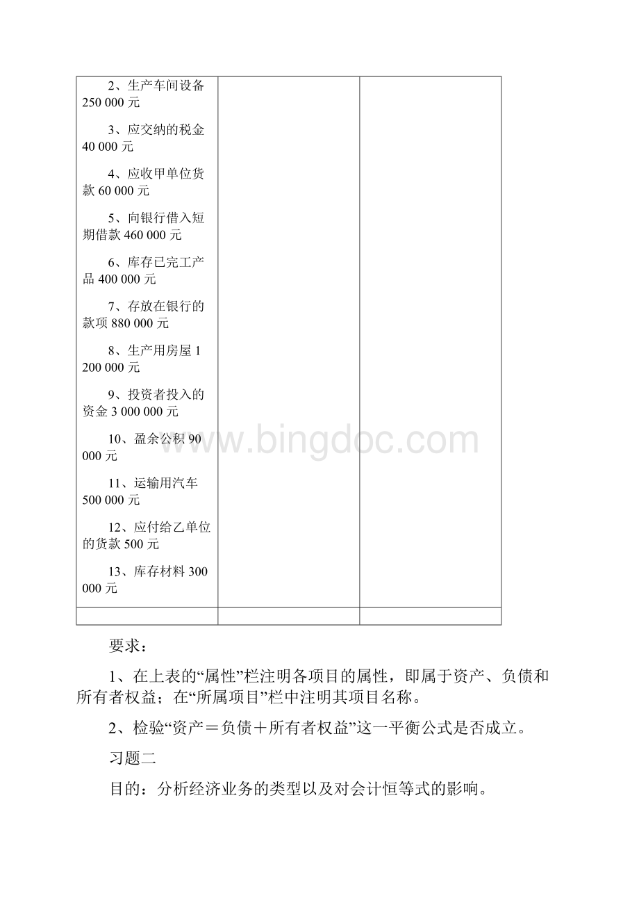 《会计学》习题11页word文档Word下载.docx_第2页