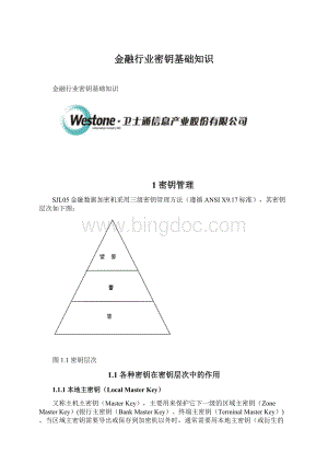 金融行业密钥基础知识Word下载.docx