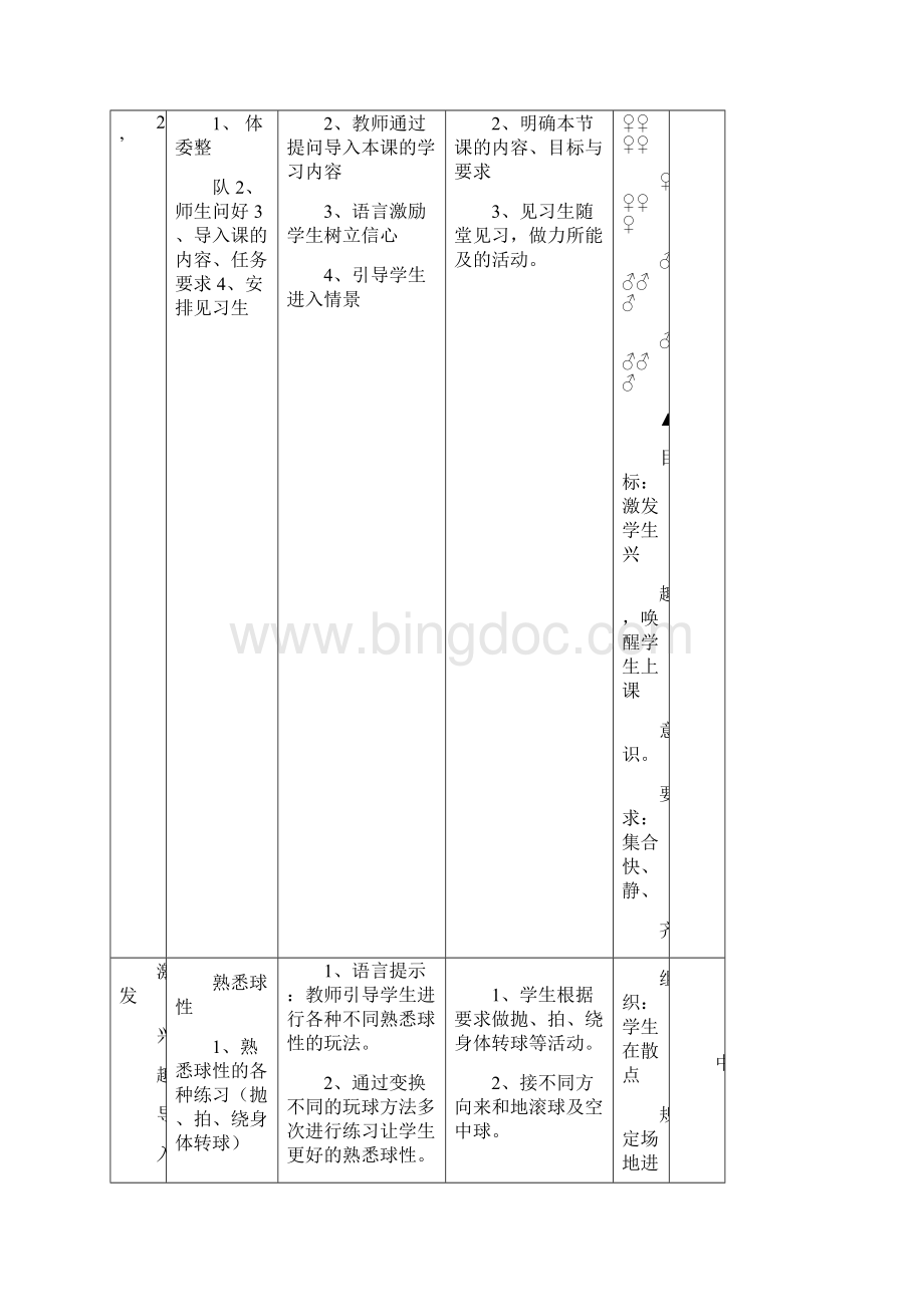 排球正面双手垫球教学设计Word文档格式.docx_第3页