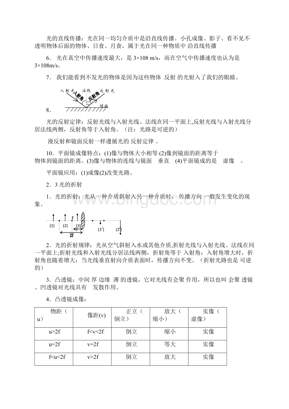 中考物理概念公式复习总结.docx_第3页