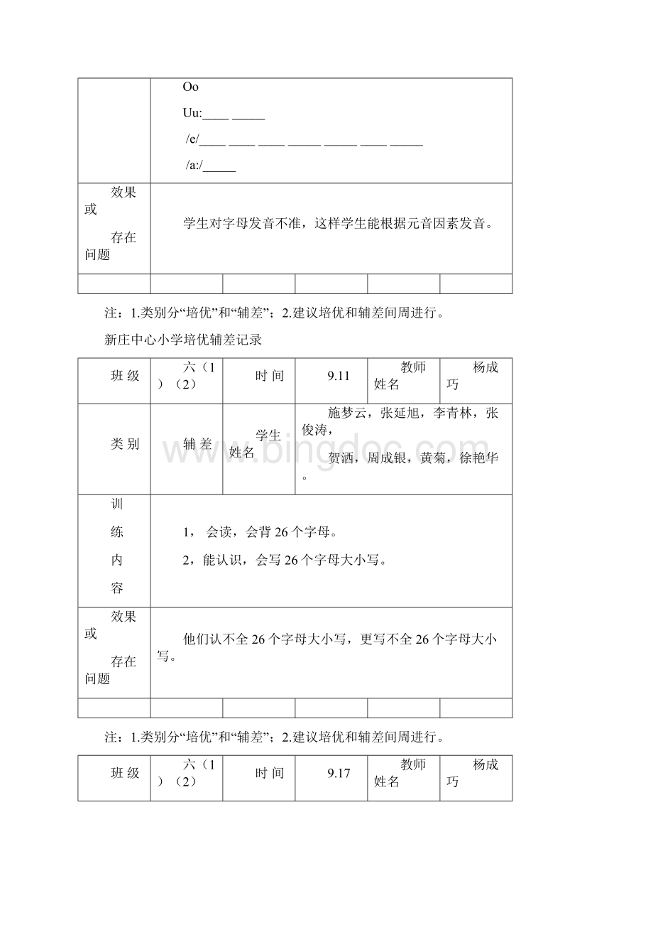 培优辅差记录表新文档格式.docx_第3页