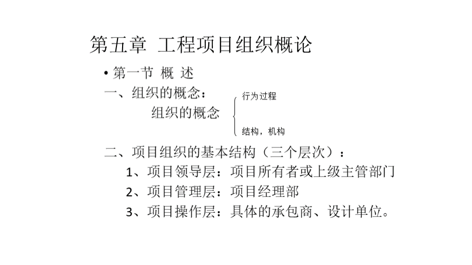 工程项目管理第三讲PPT资料.pptx_第1页