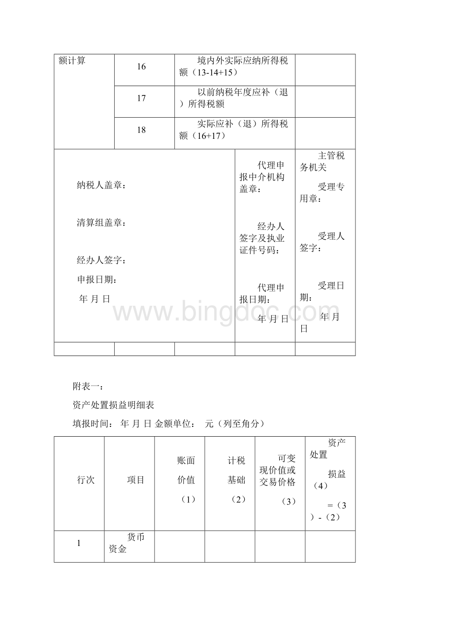 清算表及附表.docx_第2页