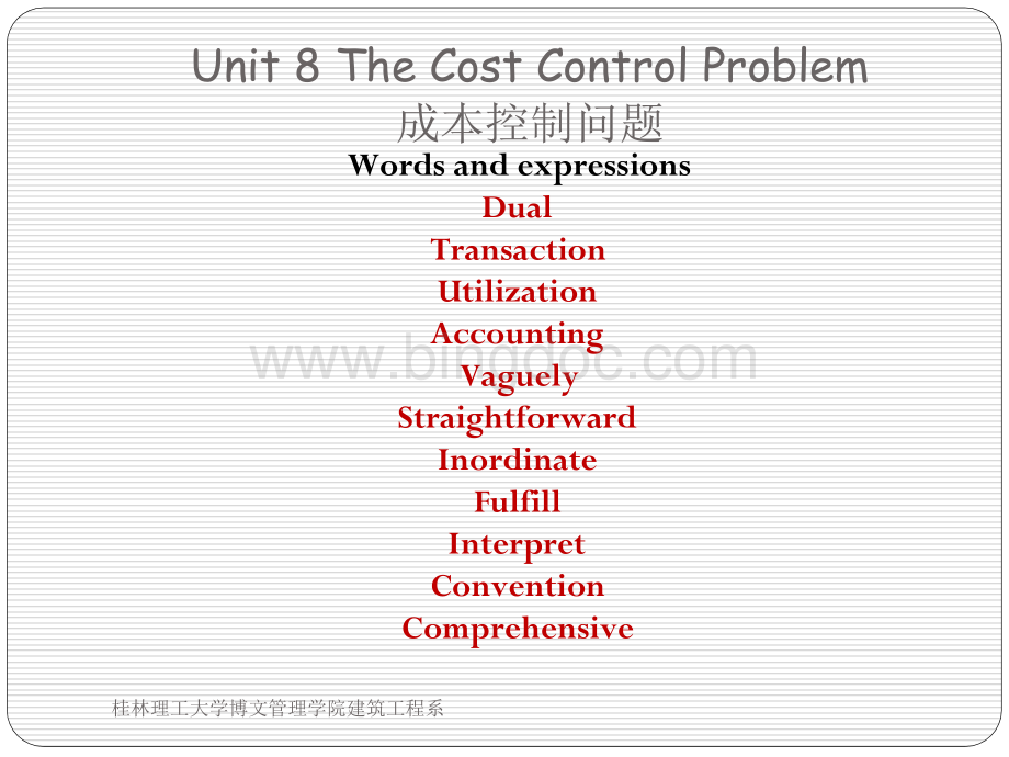 工程管理专业英语unit9.ppt_第3页