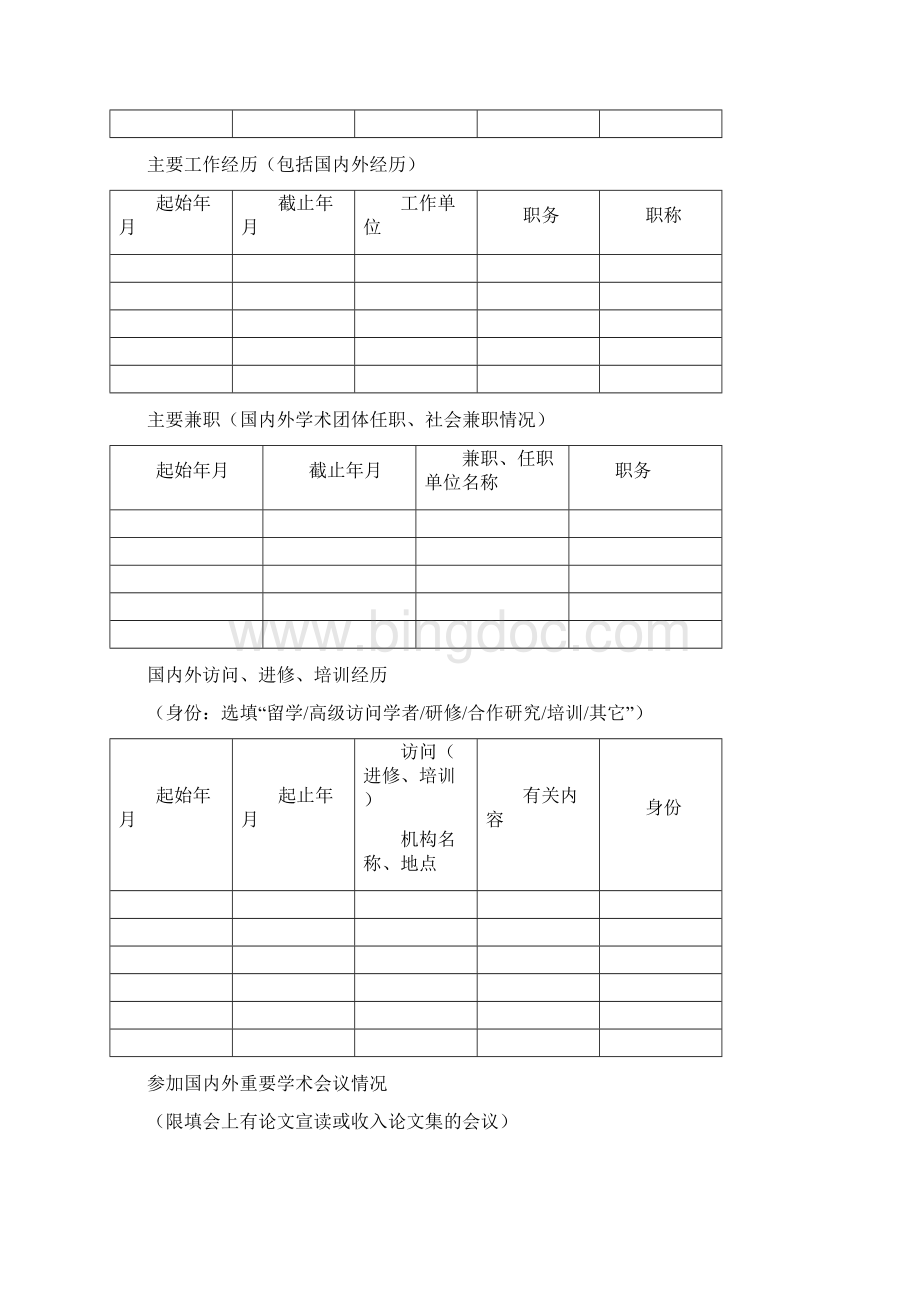 体内MEMS的谐振式无线供电方法研究北京市优秀人才培养资助D类项目申请表.docx_第3页