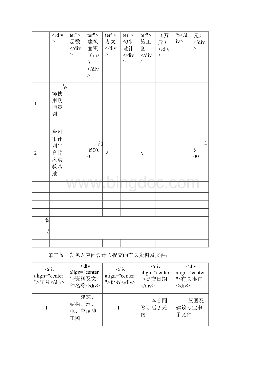 台州医院装修设计合同女子楼文档格式.docx_第2页