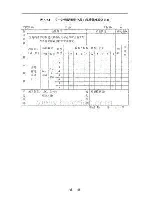 工程质量检验评定表格.doc