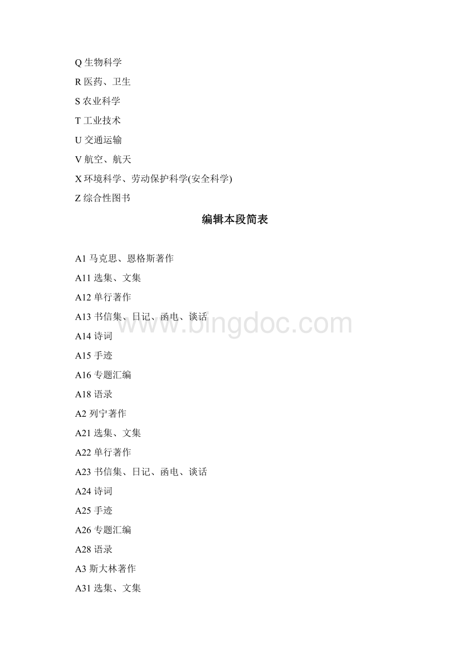 中国图书馆图书分类法Word格式文档下载.docx_第2页