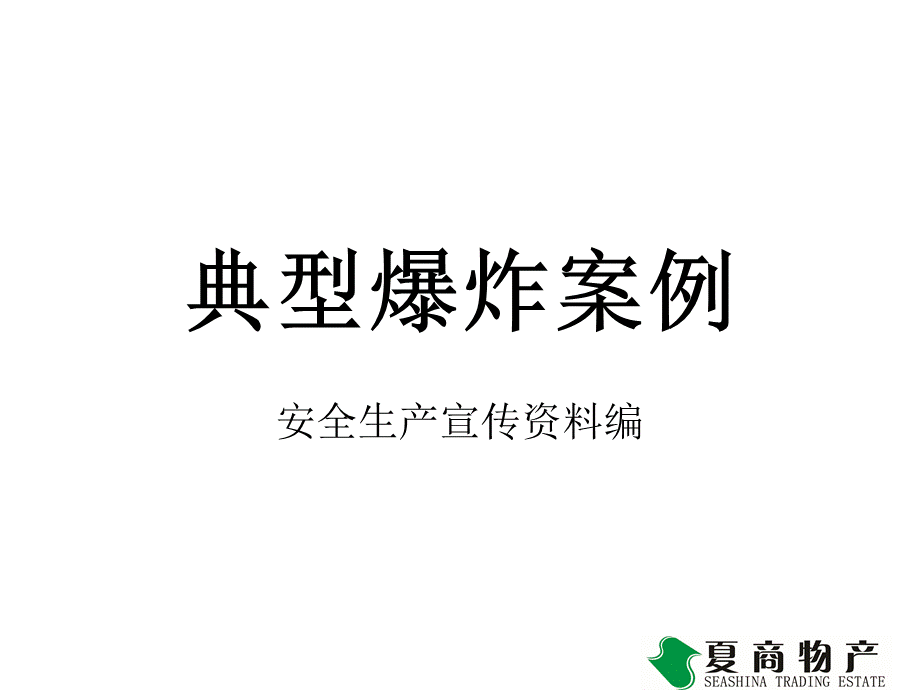 典型爆炸案例.ppt