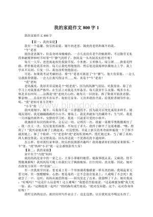 我的家庭作文800字1.docx