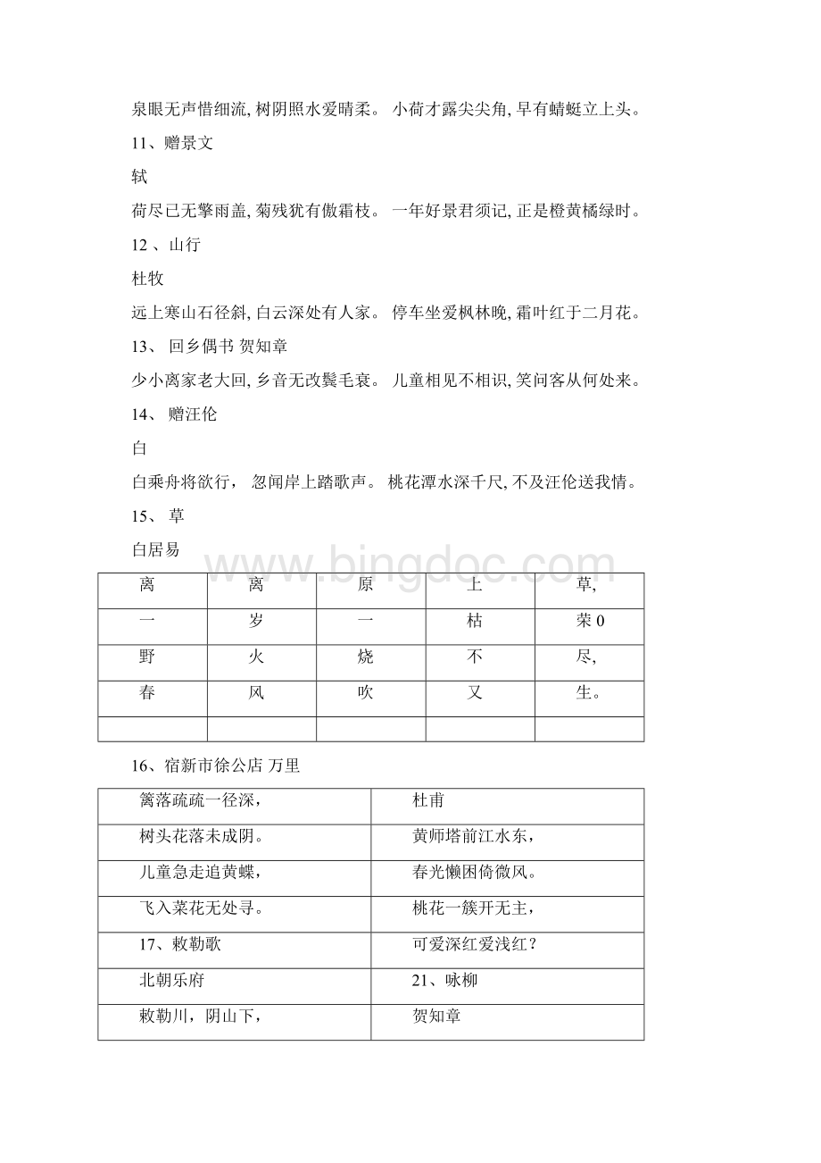 简单古诗100首.docx_第3页