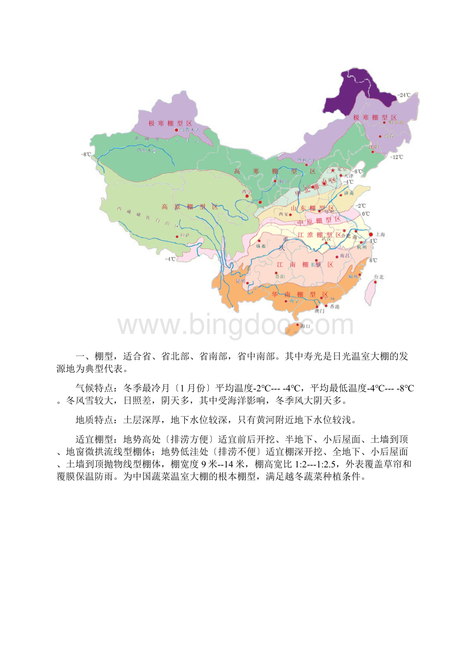 中国各地适宜的蔬菜温室大棚研究报告Word格式文档下载.docx_第2页