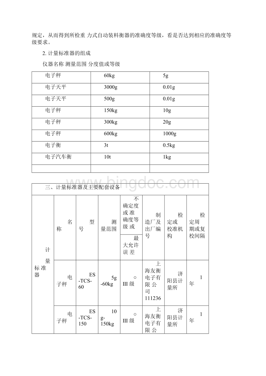 定量包装机计量标准技术报告.docx_第2页