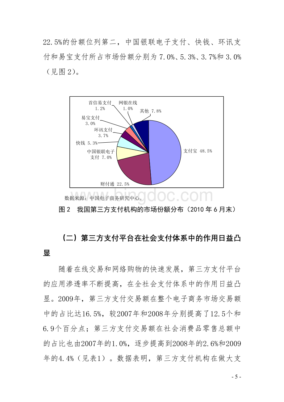 第三方支付市场的发展前景及对商业银行的影响.doc_第3页