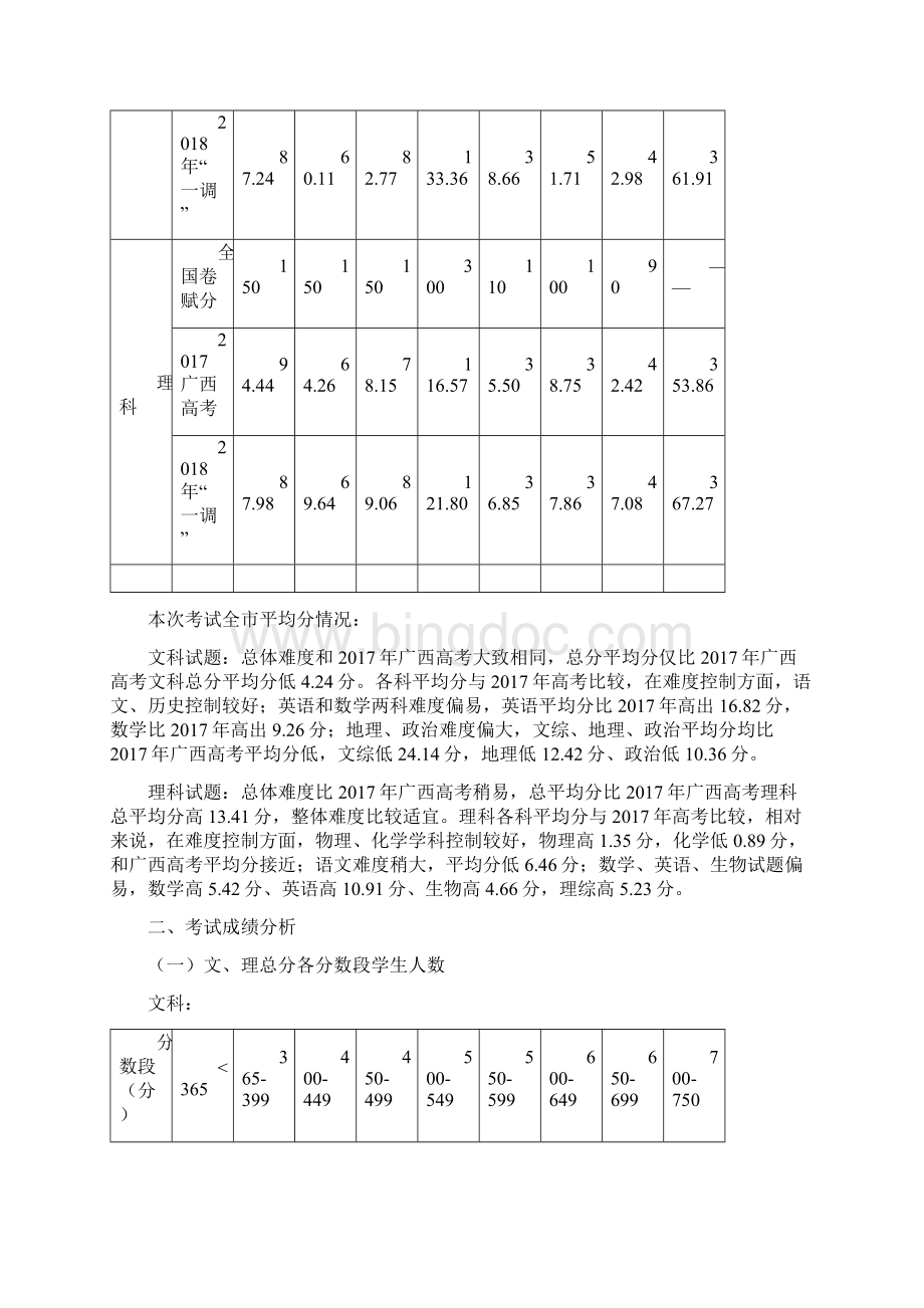 桂林市高考第一次调研考试质量分析修正稿.docx_第2页