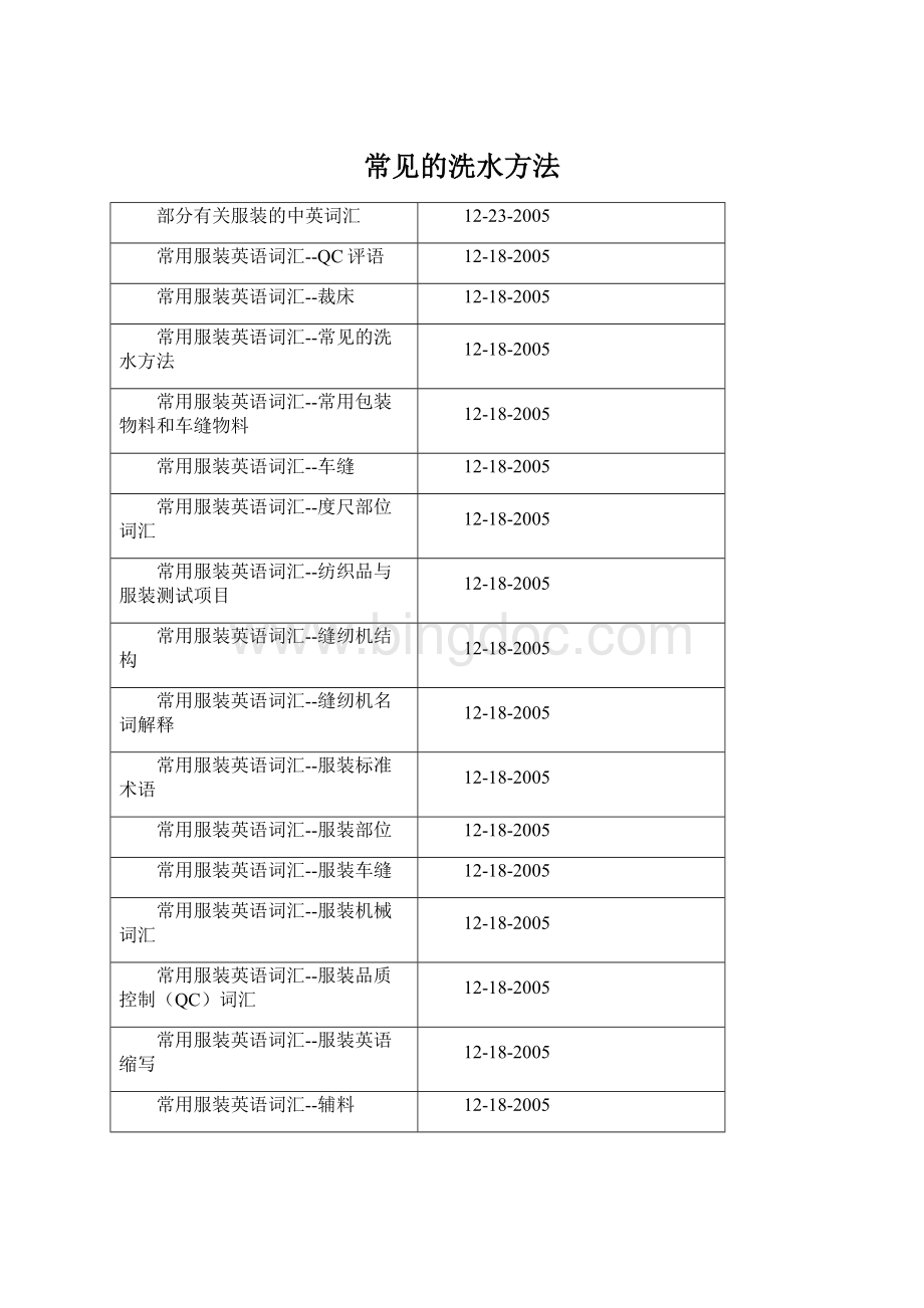 常见的洗水方法.docx_第1页