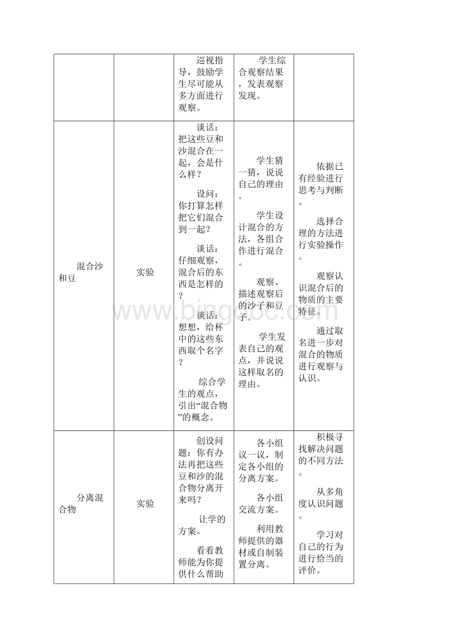 新教科版三年级科学下册教案全册教案.docx_第2页