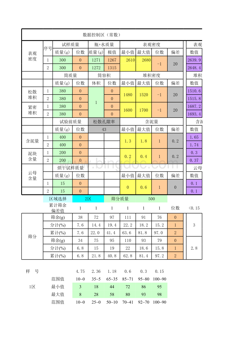 细骨料自动计算表格文件下载.xls