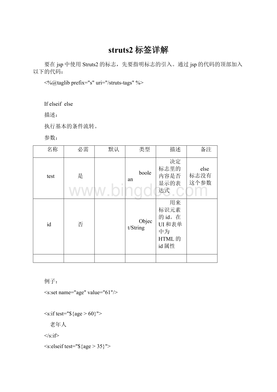 struts2标签详解Word格式.docx_第1页