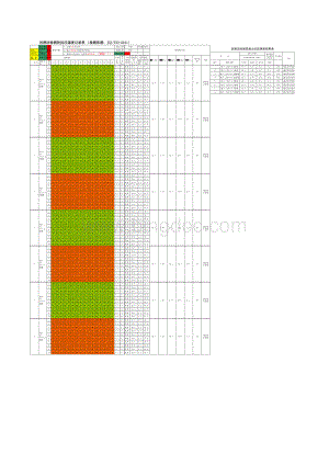 批量自动生成回弹法检测混凝土强度自动计算表.xls