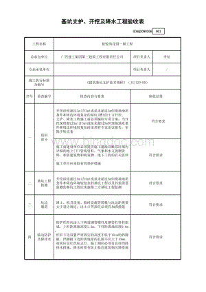 基坑支护、开挖及降水工程验收表.xls