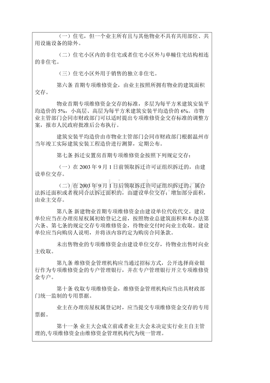 温州市物业专项维修资金管理办法.docx_第2页