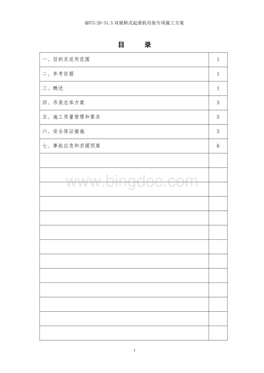 75T桥式起重机吊装专项施工方案.docx_第1页