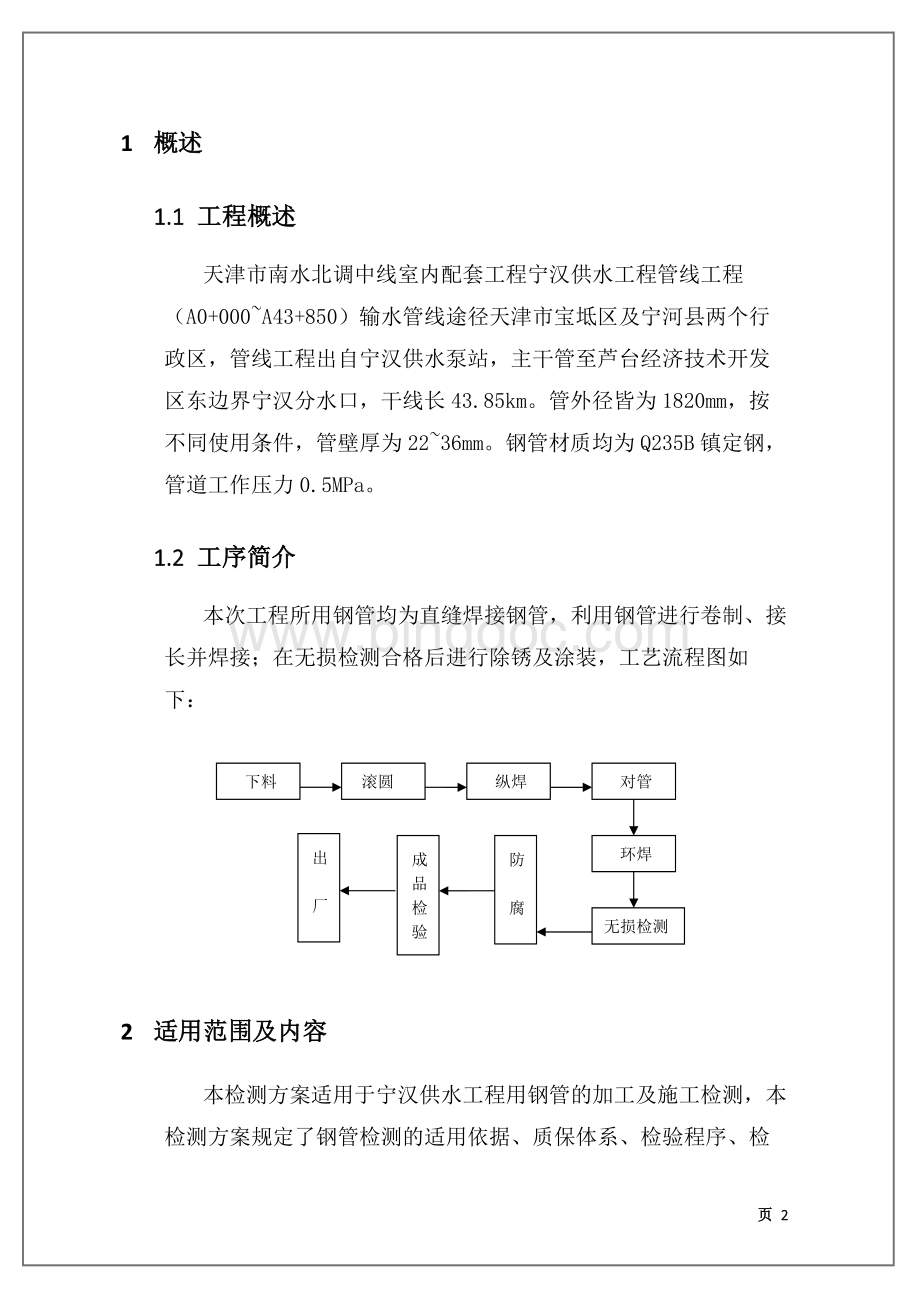 焊接钢管检验方案.docx_第2页