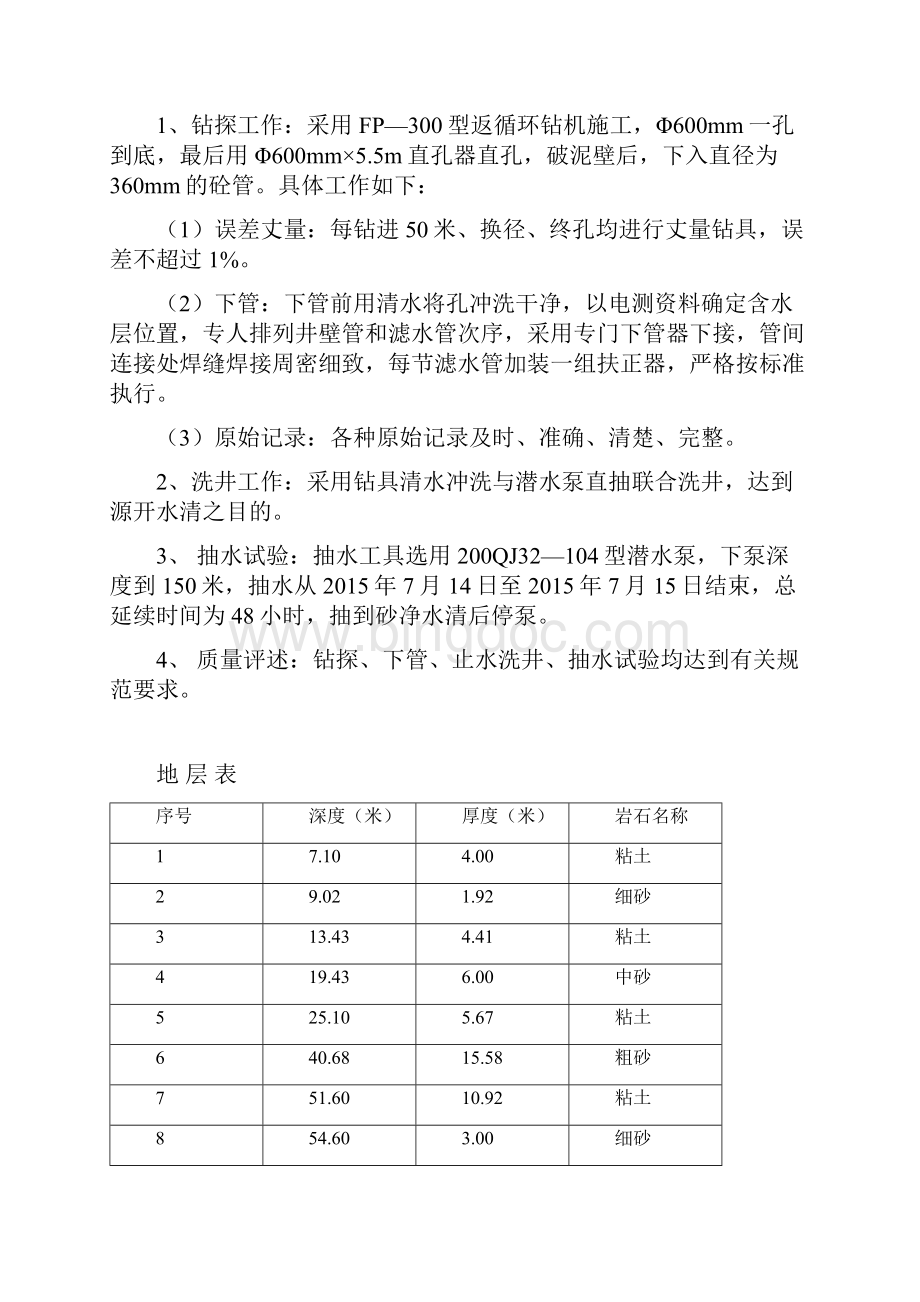 机井成井报告记录.docx_第3页