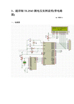 超详细TL测电压实例说明带电路图.doc