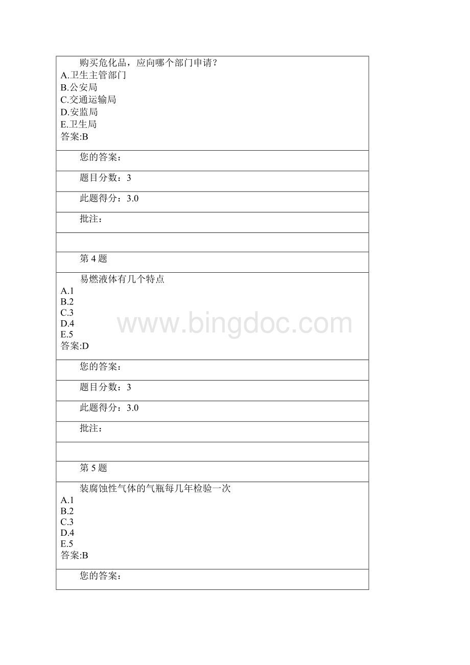 公路水运试验检测人员继续教育实验用危化品管理试题.docx_第2页