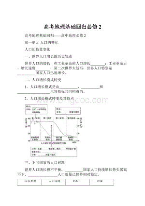 高考地理基础回归必修2.docx