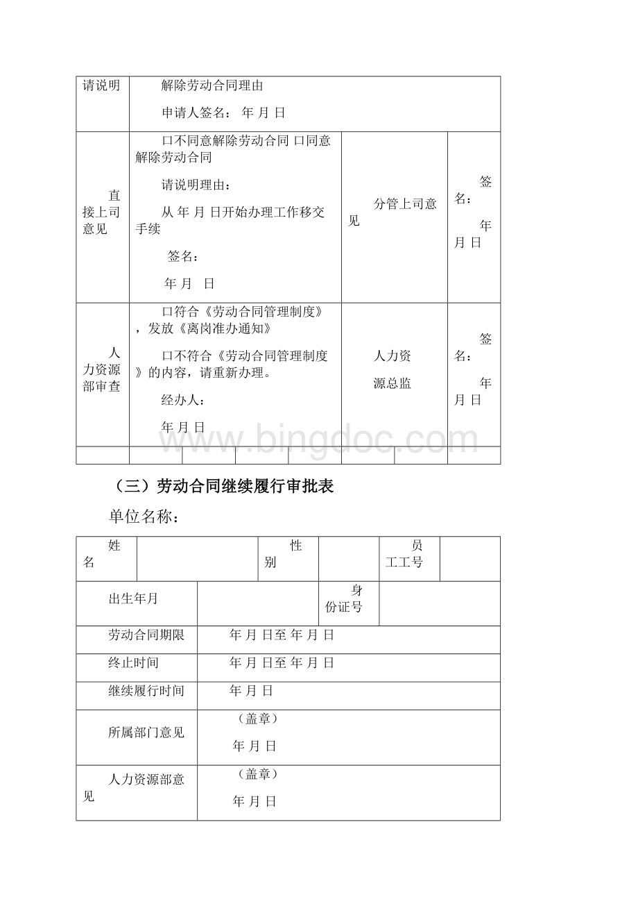 人力资源需要的各种表格.docx_第2页