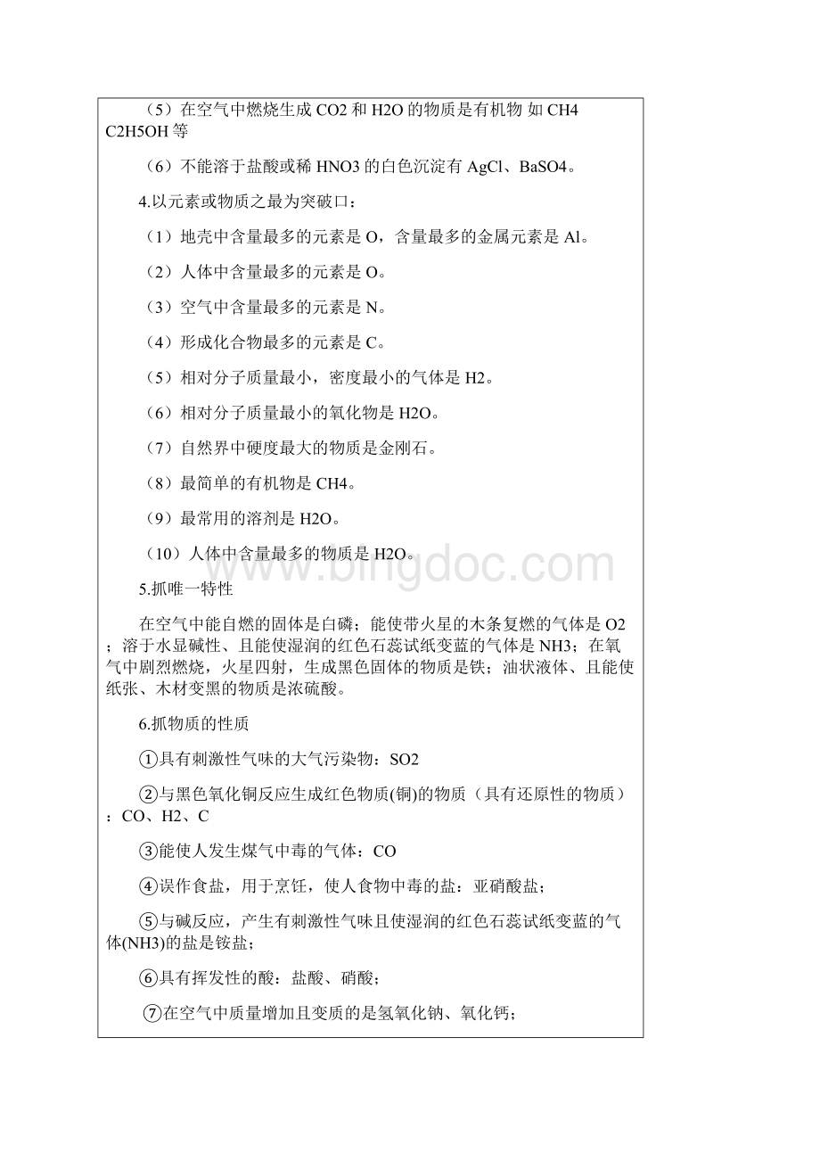 初中化学推断题专题.docx_第3页