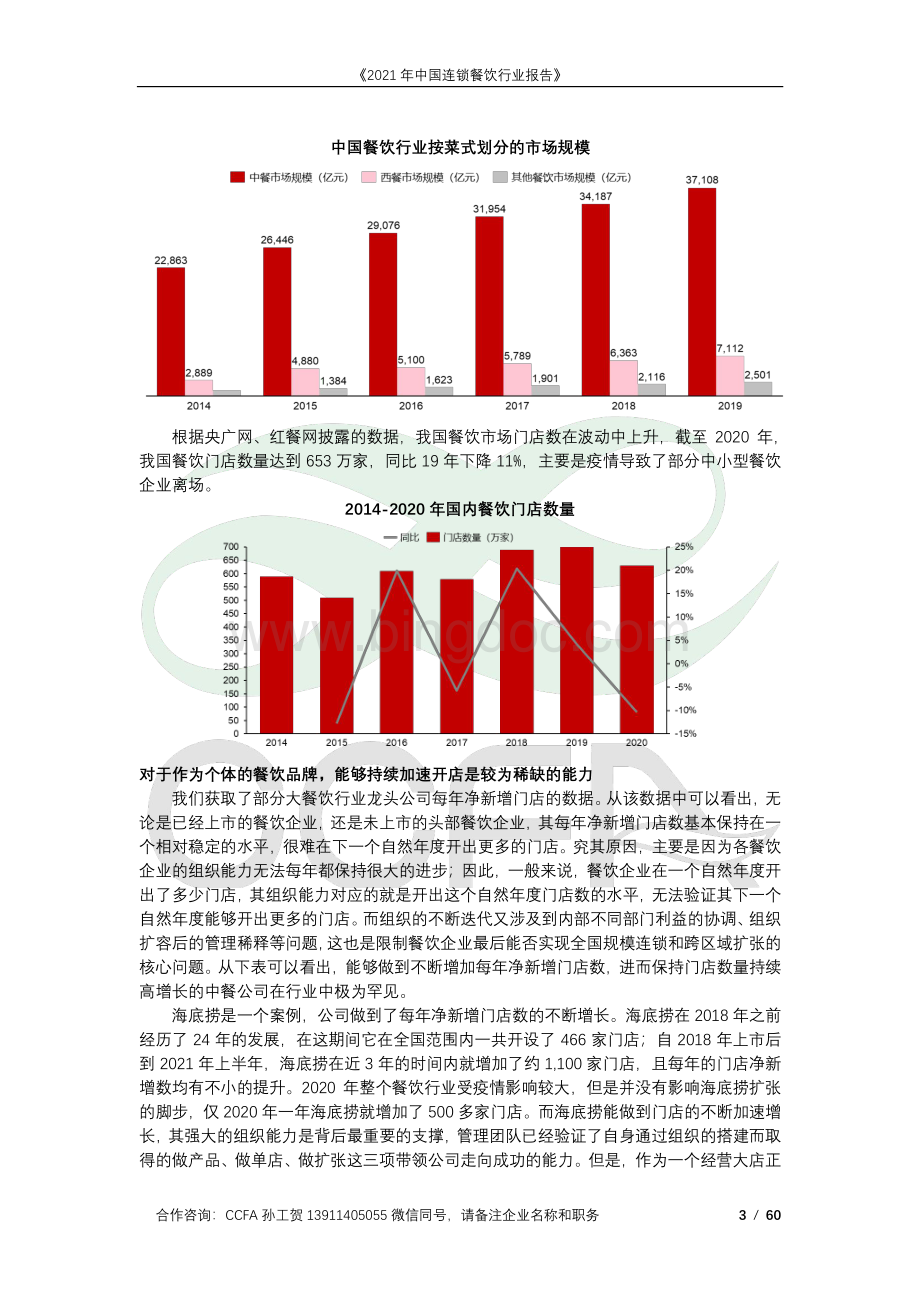 2021年中国连锁餐饮行业报告-中国连锁经营协会&华兴资本-2022-60页.pdf_第3页