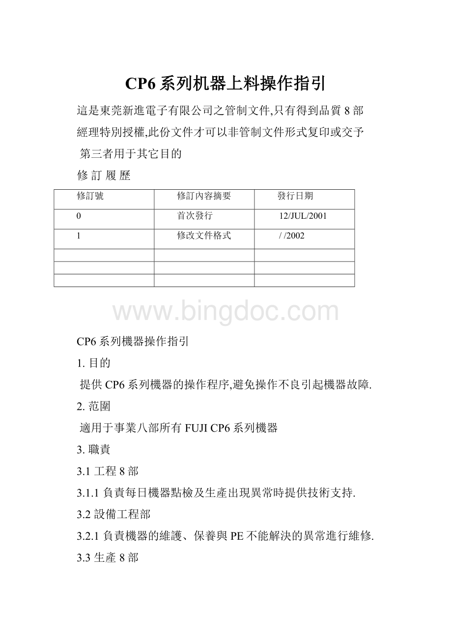 CP6系列机器上料操作指引.docx