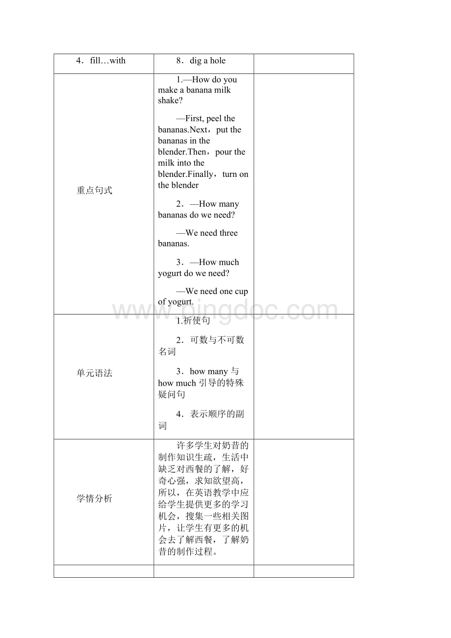 人教版八年级英语上册第八单元教案.docx_第2页